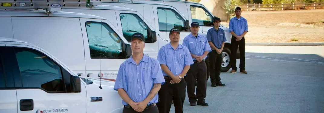 KIC Refrigeration crew ready for Mini Split Repair jobs across Palm River-Clair Mel